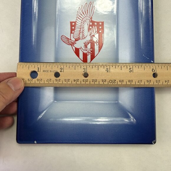 Vintage Whirlpool Bicentennial Porcelain Advertising Promotional Tray - Picture 11 of 13